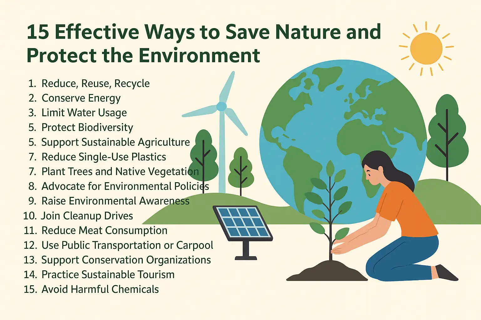 effective way to save nature