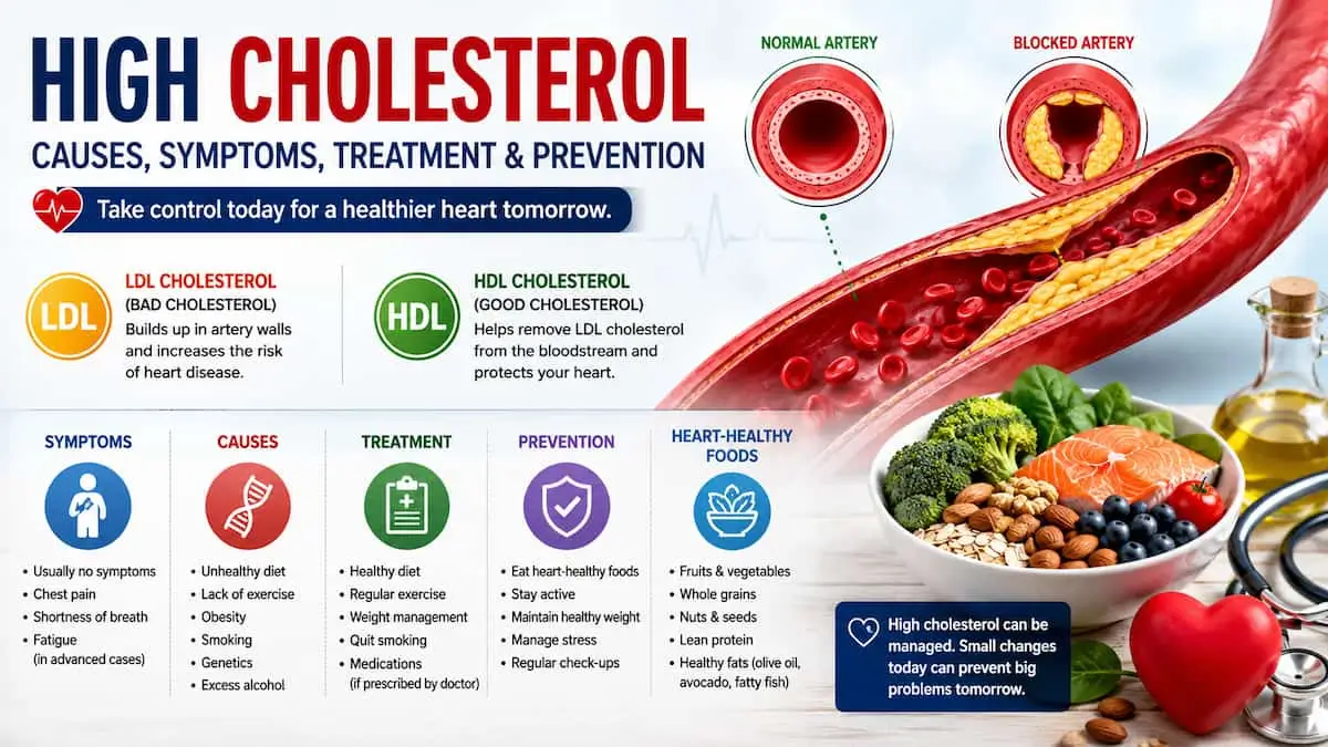 High Cholesterol Symptoms and Treatment