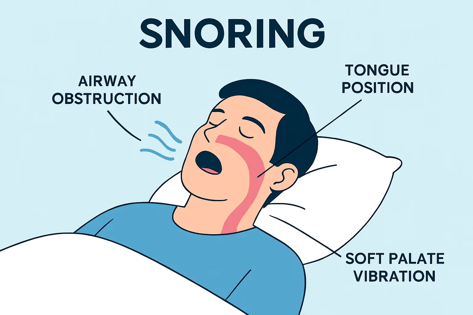 snoring infographic
