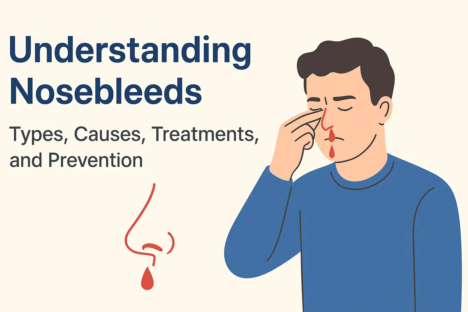 Understanding nosebleeds – types, causes, treatments, and prevention