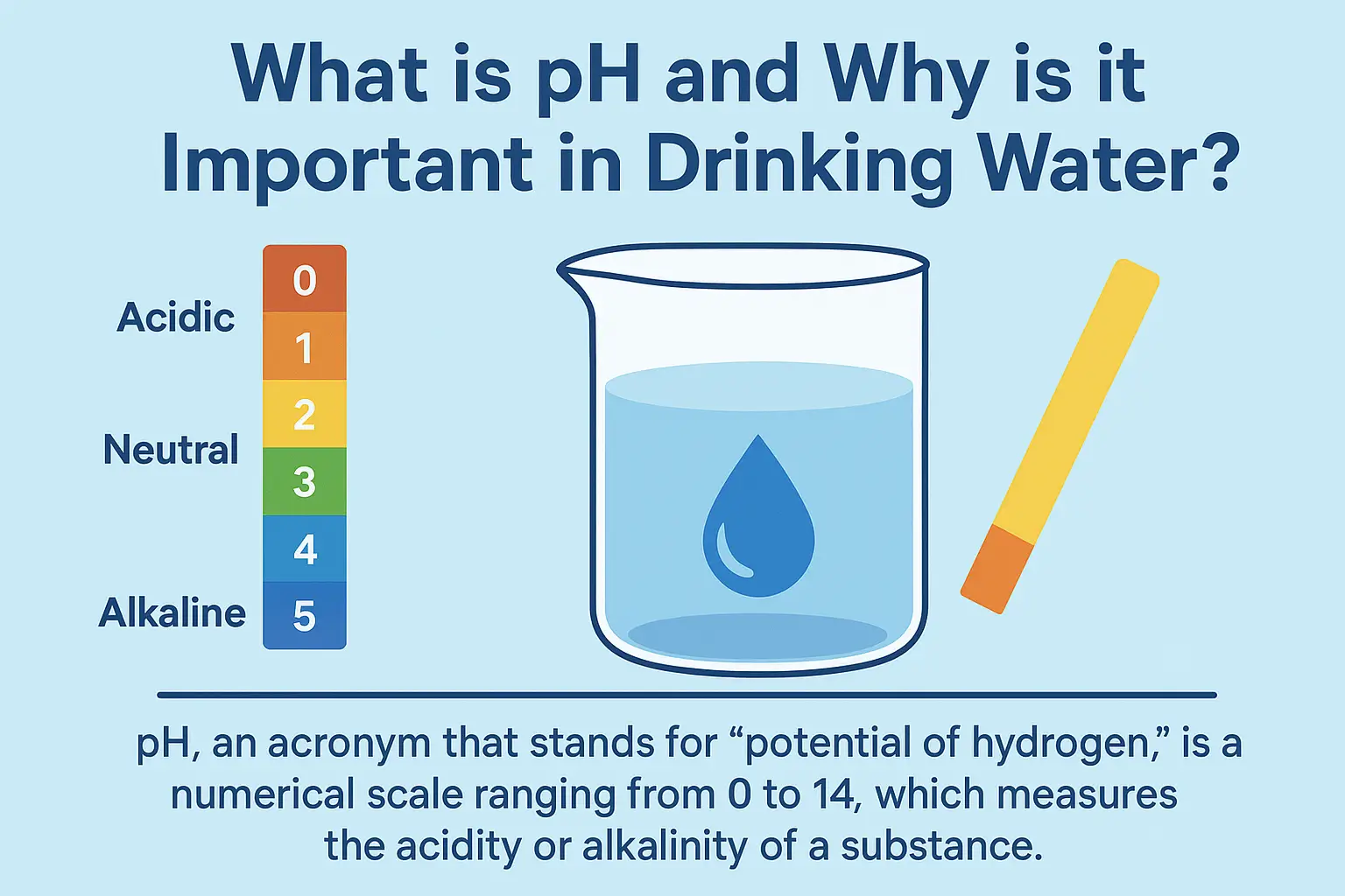 What is pH and Why it’s Important in Drinking Water