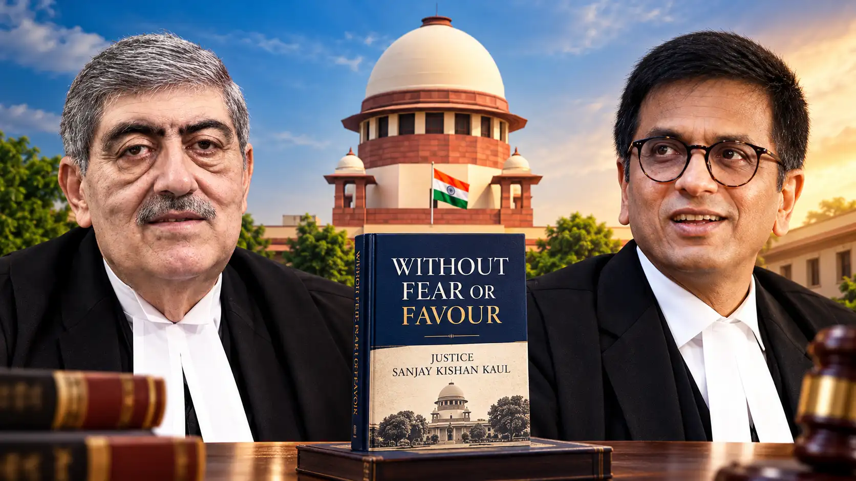Justice Sanjay Kishan Kaul memoir Without Fear or Favour with D.Y. Chandrachud and the Supreme Court of India